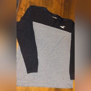 Hollister Black Crew Neck Shirt